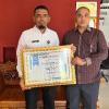BINA WBP SECARA HUMANIS DAN KOMUNIKATIF, KALAPAS SINABANG TERIMA PIAGAM PENGHARGAAN DARI YARA